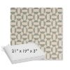 Picture of Assemble Mist | Sunbrella® 21" x 19" x 3" Outdoor Dining Cushion