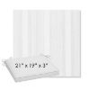 Picture of Compose Linen | Sunbrella® 21" x 19" x 3" Outdoor Dining Cushion