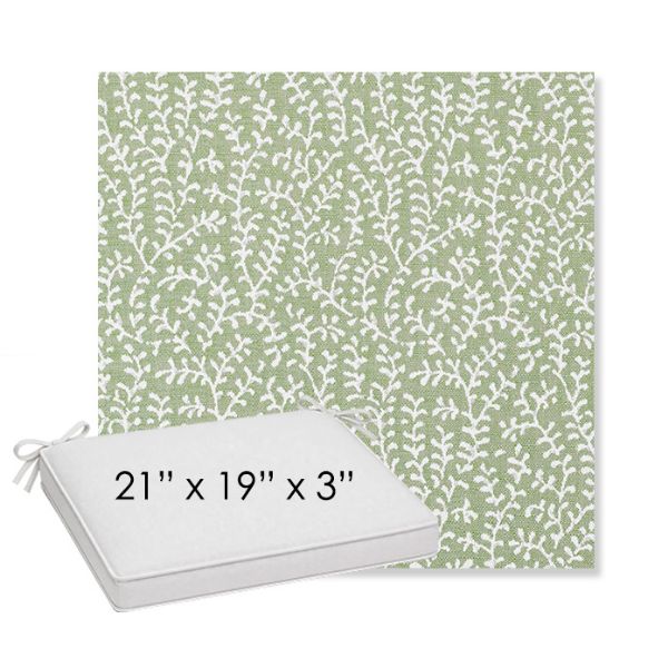 Picture of Eberly Spring | Sunbrella® 21" x 19" x 3" Outdoor Dining Cushion