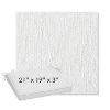 Picture of Improve White | Sunbrella® 21" x 19" x 3" Outdoor Dining Cushion
