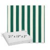 Picture of Mason Forest Green | Sunbrella® 21" x 19" x 3" Outdoor Dining Cushion