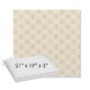 Picture of Mend Saffron | Sunbrella® 21" x 19" x 3" Outdoor Dining Cushion