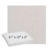 Picture of Metamorphic Snow | Sunbrella® 21" x 19" x 3" Outdoor Dining Cushion