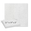 Picture of Momento Snow | Sunbrella® 21" x 19" x 3" Outdoor Dining Cushion