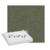 Picture of Natte Bamboo | Sunbrella® 21" x 19" x 3" Outdoor Dining Cushion