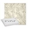 Picture of Palma Whitesand | Sunbrella® 21" x 19" x 3" Outdoor Dining Cushion