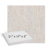 Picture of Poros Sky | Sunbrella® 21" x 19" x 3" Outdoor Dining Cushion