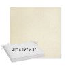 Picture of Posh Salt | Sunbrella® 21" x 19" x 3" Outdoor Dining Cushion