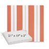 Picture of Relate Persimmon | Sunbrella® 21" x 19" x 3" Outdoor Dining Cushion