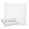 Picture of Switch Salt | Sunbrella® 21" x 19" x 3" Outdoor Dining Cushion