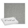 Picture of Switch Silver | Sunbrella® 21" x 19" x 3" Outdoor Dining Cushion