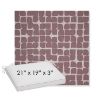 Picture of Toggle Aster | Sunbrella® 21" x 19" x 3" Outdoor Dining Cushion