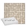 Picture of Toggle Driftwood | Sunbrella® 21" x 19" x 3" Outdoor Dining Cushion