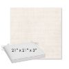 Picture of Ambrose Linen | Sunbrella® 21" x 21" x 3" Outdoor Dining Cushion