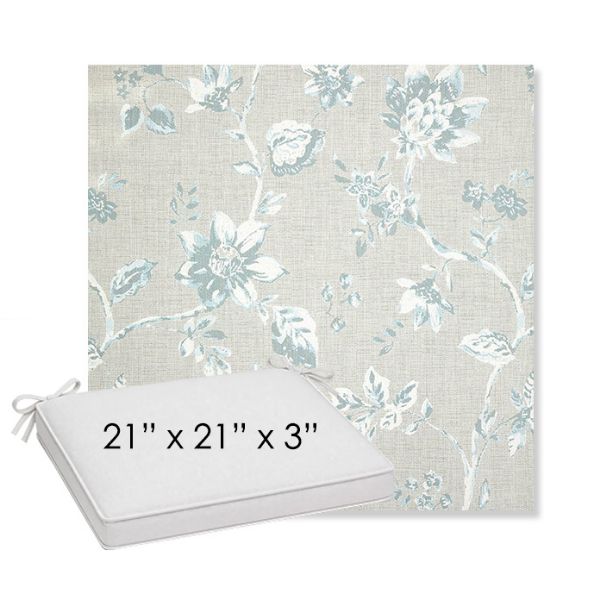 Picture of Ariana Dew | Sunbrella® 21" x 21" x 3" Outdoor Dining Cushion