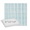 Picture of Benson Lagoon | Sunbrella® 21" x 21" x 3" Outdoor Dining Cushion