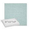 Picture of Bliss Dew | Sunbrella® 21" x 21" x 3" Outdoor Dining Cushion