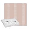 Picture of Caper Blush | Sunbrella® 21" x 21" x 3" Outdoor Dining Cushion