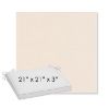 Picture of Cast Bisque | Sunbrella® 21" x 21" x 3" Outdoor Dining Cushion