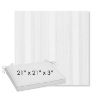 Picture of Compose Linen | Sunbrella® 21" x 21" x 3" Outdoor Dining Cushion