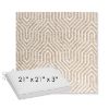 Picture of Etna Dune | Sunbrella® 21" x 21" x 3" Outdoor Dining Cushion