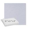 Picture of Exhale Sky | Sunbrella® 21" x 21" x 3" Outdoor Dining Cushion