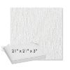 Picture of Improve White | Sunbrella® 21" x 21" x 3" Outdoor Dining Cushion