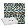 Picture of Inga Green Tea | Sunbrella® 21" x 21" x 3" Outdoor Dining Cushion