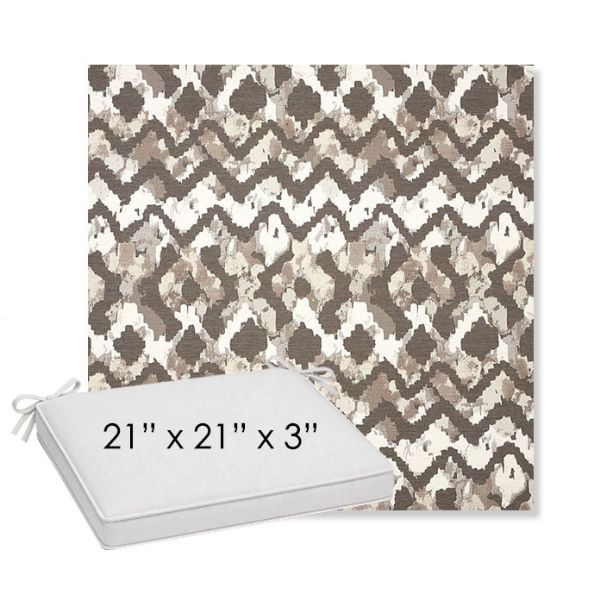 Picture of Inga Merino | Sunbrella® 21" x 21" x 3" Outdoor Dining Cushion