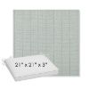 Picture of Kaia Mist | Sunbrella® 21" x 21" x 3" Outdoor Dining Cushion