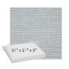 Picture of Kudos Saltwater | Sunbrella® 21" x 21" x 3" Outdoor Dining Cushion