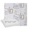 Picture of Labyrinth Cloud | Sunbrella® 21" x 21" x 3" Outdoor Dining Cushion
