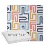 Picture of Labyrinth Fiesta | Sunbrella® 21" x 21" x 3" Outdoor Dining Cushion