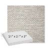 Picture of Litchfield Fog | Sunbrella® 21" x 21" x 3" Outdoor Dining Cushion