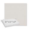 Picture of Lopi Snow | Sunbrella® 21" x 21" x 3" Outdoor Dining Cushion