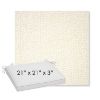 Picture of Margo Snow | Sunbrella® 21" x 21" x 3" Outdoor Dining Cushion