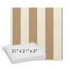 Picture of Maxim Heather Beige | Sunbrella® 21" x 21" x 3" Outdoor Dining Cushion