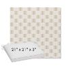 Picture of Mend Latte | Sunbrella® 21" x 21" x 3" Outdoor Dining Cushion