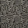 Picture of Nema Newsprint | Sunbrella® 21" x 21" x 3" Outdoor Dining Cushion