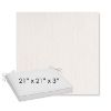 Picture of Nova Parchment | Sunbrella® 21" x 21" x 3" Outdoor Dining Cushion