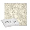 Picture of Palma Whitesand | Sunbrella® 21" x 21" x 3" Outdoor Dining Cushion