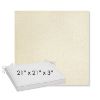 Picture of Posh Salt | Sunbrella® 21" x 21" x 3" Outdoor Dining Cushion