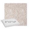 Picture of Rapids Camel | Sunbrella® 21" x 21" x 3" Outdoor Dining Cushion
