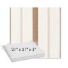 Picture of Revival Sand | Sunbrella® 21" x 21" x 3" Outdoor Dining Cushion