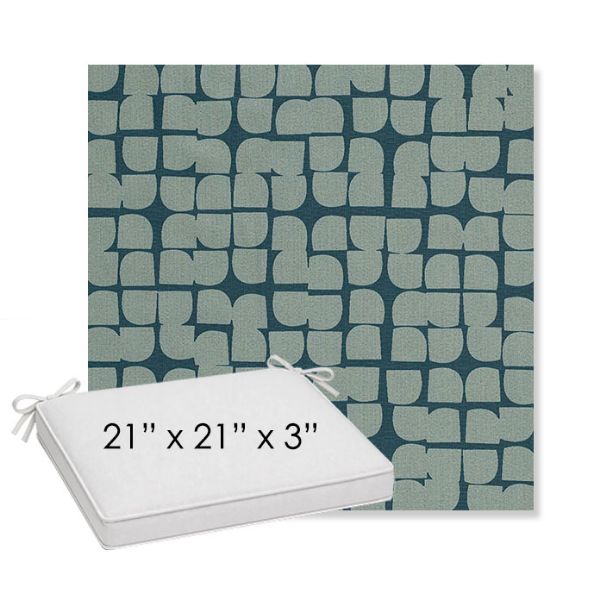 Picture of Toggle Splash | Sunbrella® 21" x 21" x 3" Outdoor Dining Cushion