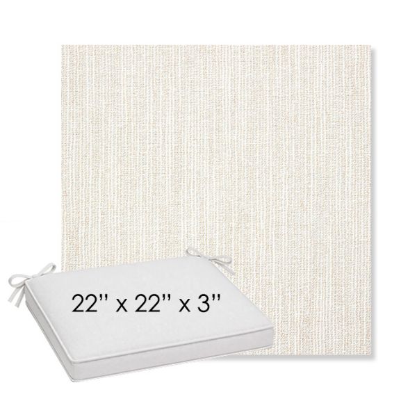 Picture of Adena Canvas | Sunbrella® 22" x 22" x 3" Outdoor Dining Cushion