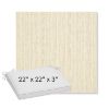 Picture of Abundant Snow | Sunbrella® 22" x 22" x 3" Outdoor Dining Cushion