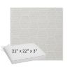 Picture of Amalfi Sand | Sunbrella® 22" x 22" x 3" Outdoor Dining Cushion