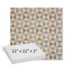 Picture of Array Dune | Sunbrella® 22" x 22" x 3" Outdoor Dining Cushion