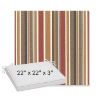 Picture of Brannon Redwood | Sunbrella® 22" x 22" x 3" Outdoor Dining Cushion